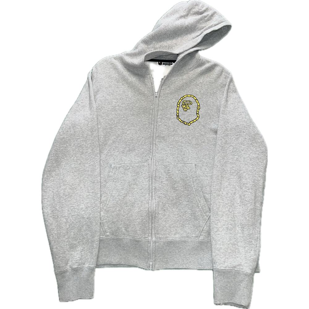 Vintage BAPE Rope Zip Up ‘Grey’